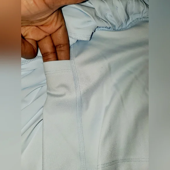 All in Motion Blue Pleated Skater Mini Skort NWT Sizes: S, M, & L - Picture 7 of 9